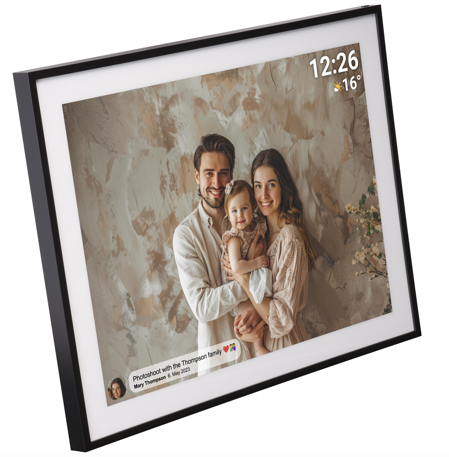 Smart photo frame with Wi-Fi and touch screen Denver PFF-1970