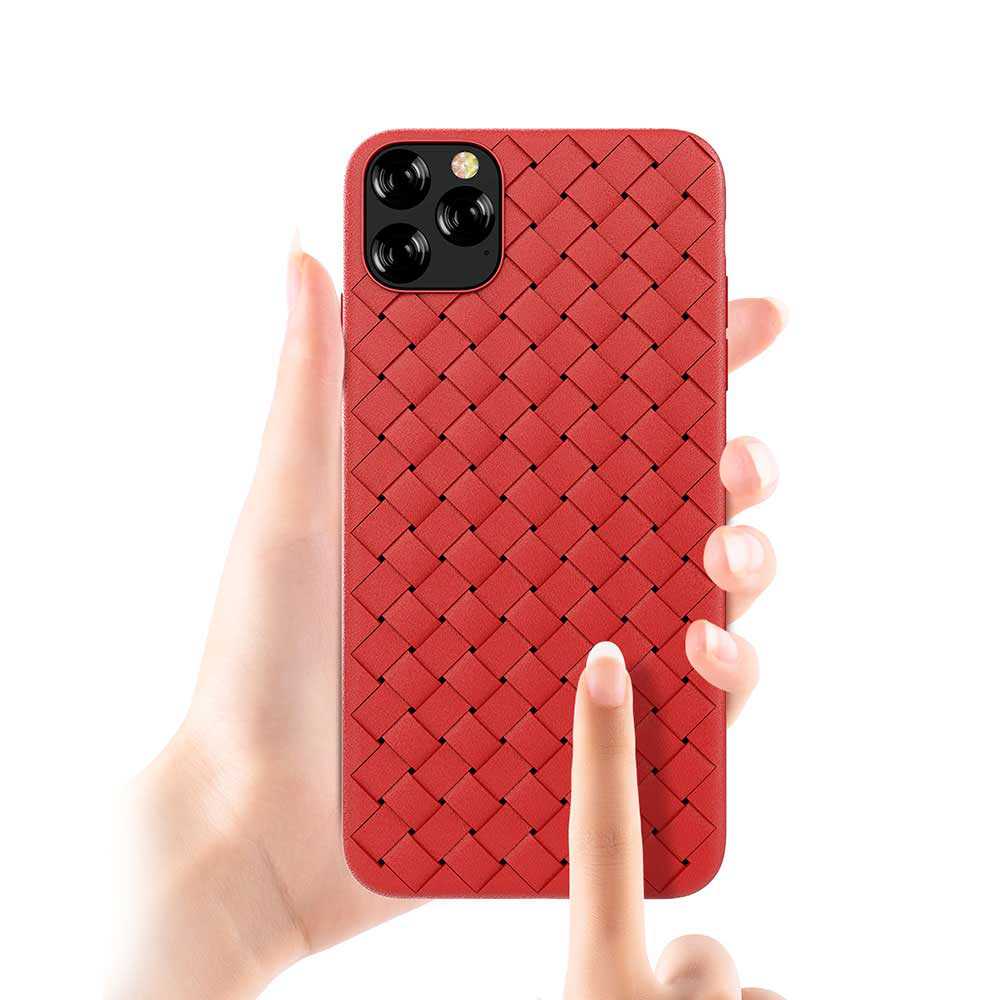 Phone cover - Red TPU with 360° protection, Devia iPhone 11 Pro Max