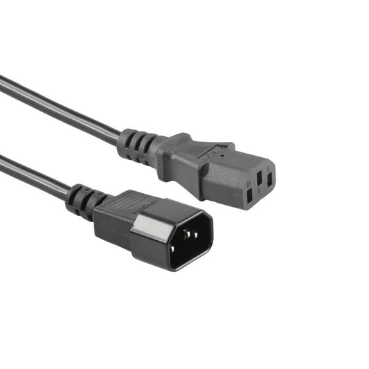 Кабель ИБП 220 В IEC C13–C14, 2 м, Sbox PC-POWER-C14-2/R