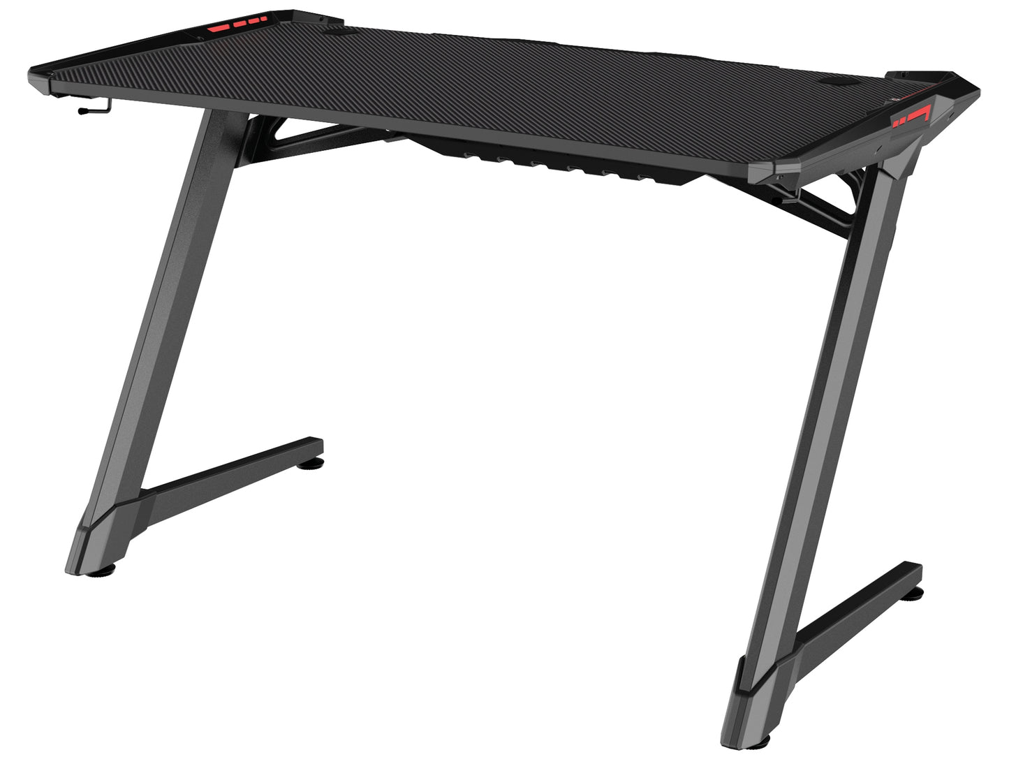 Sandberg 640-93 Fighter Gaming Desk 2 black 