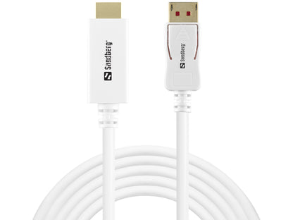 Кабель DisplayPort-HDMI 4K60Гц 2м Sandberg 509-16