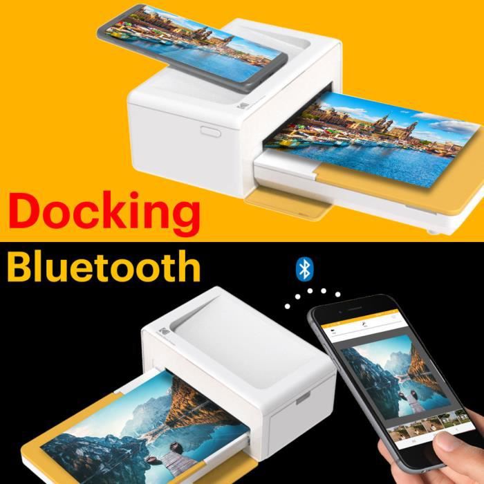 Premium photo printer Bluetooth, 10 sheets of paper - Kodak PD460