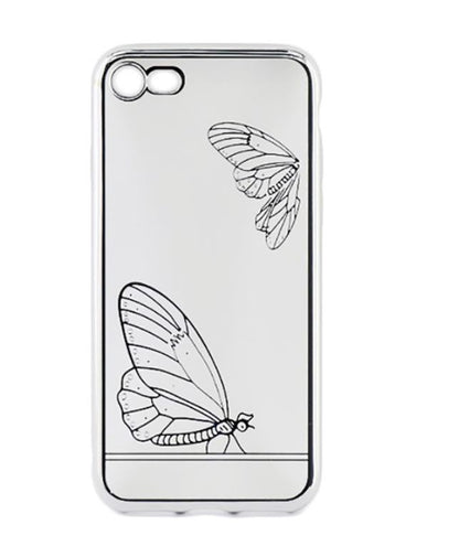 iPhone 7 silicone cover, butterfly design, Tellur