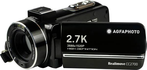 Video camera with 2.7K Full HD AGFA CC2700