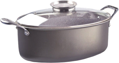 Pensofal 5521 Invictum Professional Oval Saucepan 32cm (2 handles w/glass)