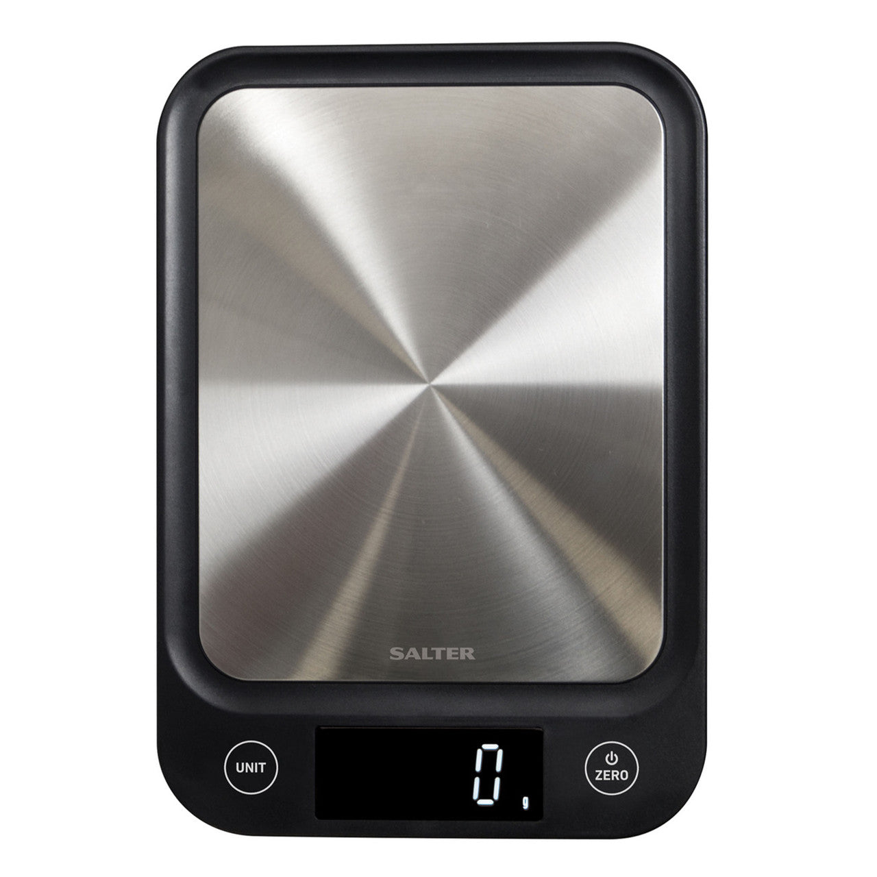 Digital Kitchen Scales with Stainless Steel Platform Salter 1068 BKEU16