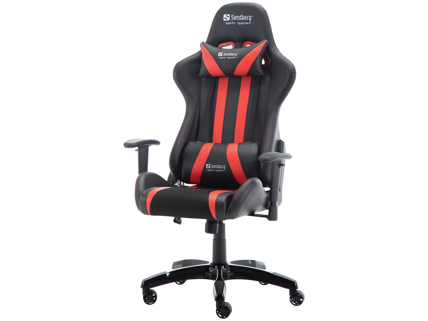 Sandberg 640-81 Commander Gaming Chair Blk/Red 