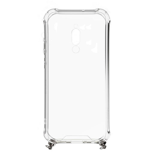 Silicone case with strap, Space Grey, Evelatus Xiaomi Redmi 8/8A