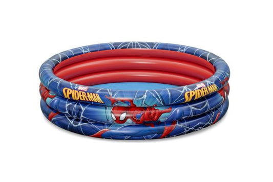 3 gredzenu baseins bērniem Bestway Spider-Man 3-Ring Pool