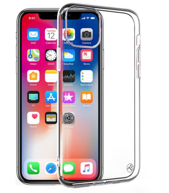 Silikona aizsargvāciņš iPhone 11 Pro Max Tellur caurspīdīgs