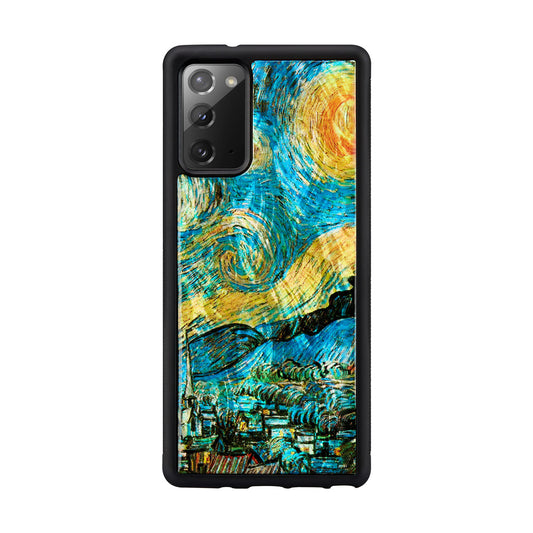 Черный защитный чехол iKins для Samsung Galaxy Note20 Starry Night Черный