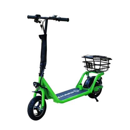 Electric scooter with large wheels and LED lighting Manta MES1001H