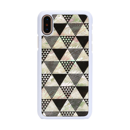 Чехол iKins для смартфона iPhone XS/S пирамида белый