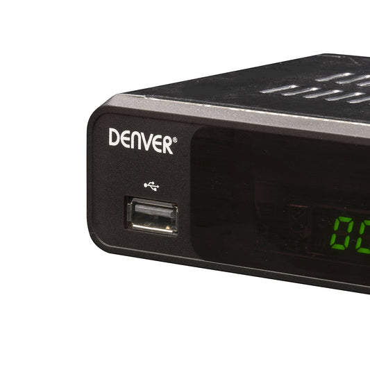 Satelīta uztvērējs Denver DVBS-207HD, USB, HDMI