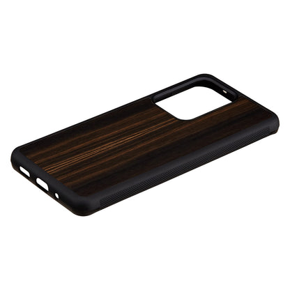 Galaxy S20 Ultra wooden cover, MAN&amp;WOOD, black