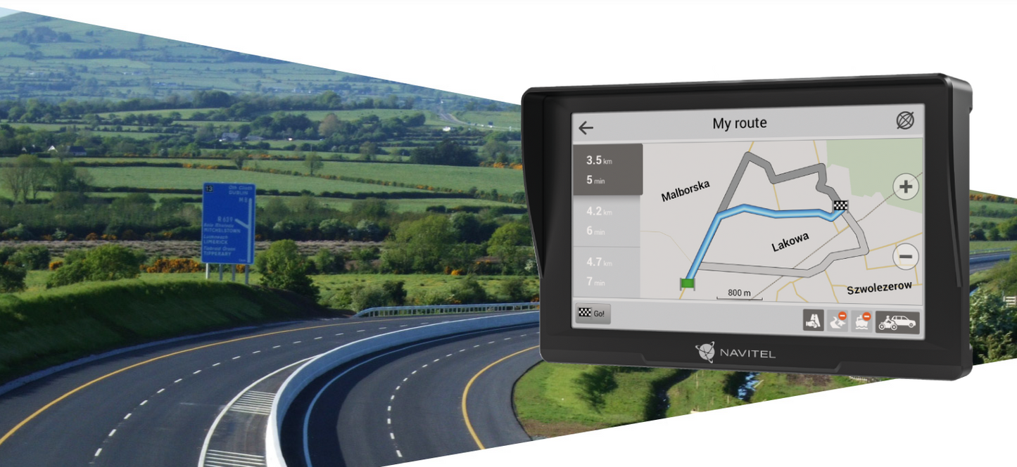 Navigation device Navitel E777 Truck with 47 pre-installed maps