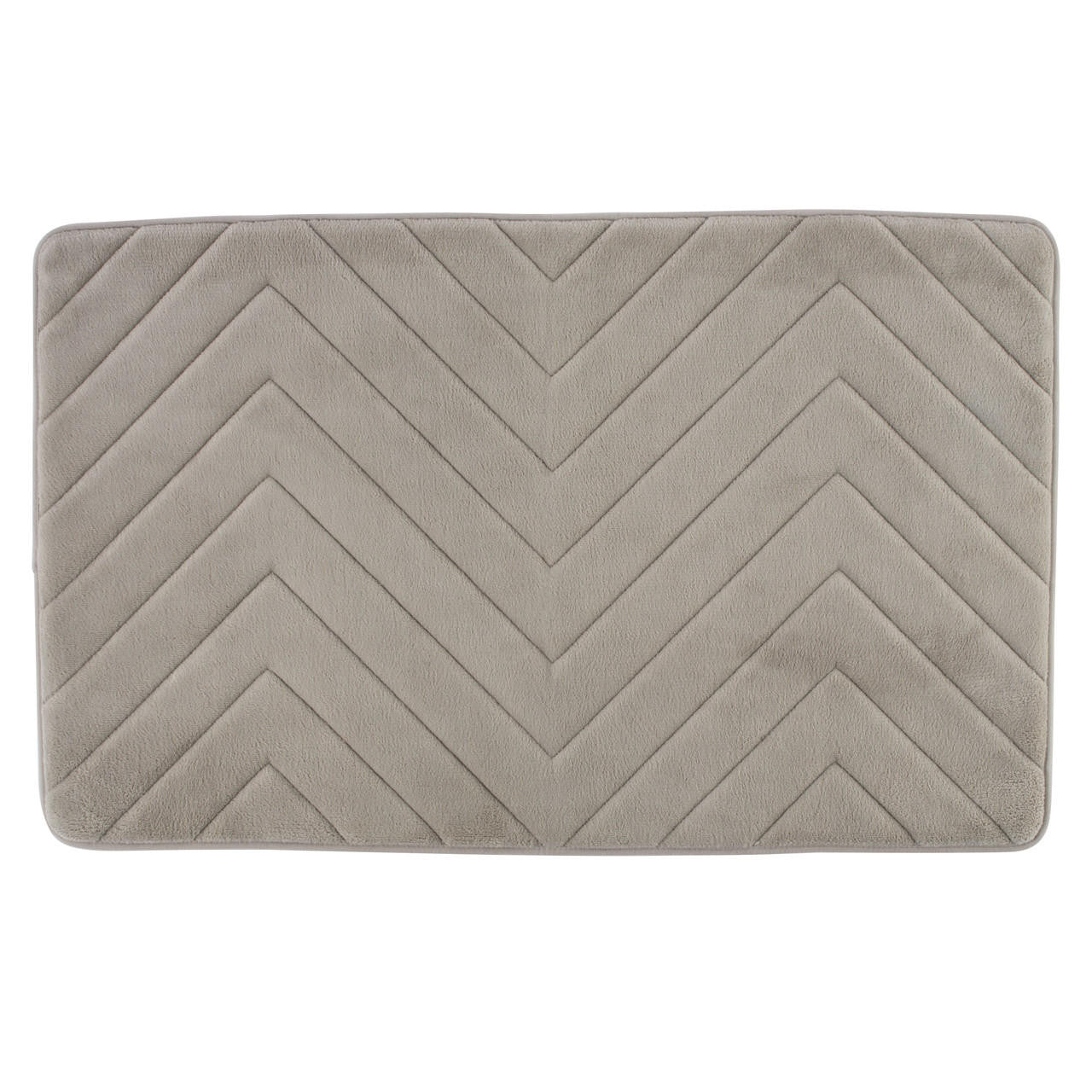 Chevron Antibacterial Bath Mat, Beldray LA032647LGRYUFFEU7