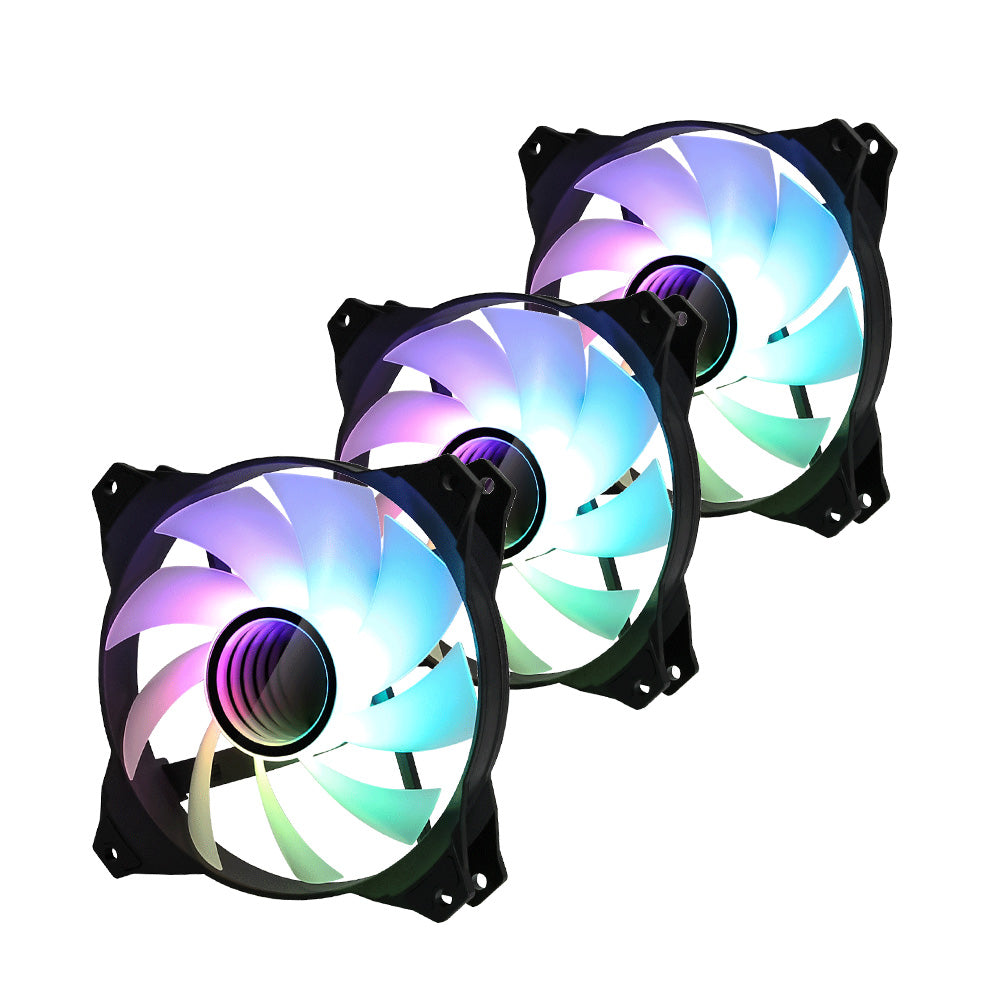 Ventilators datora korpusam. Zalman ZM-IF120 Infinity Mirror 120mm ARGB 3-Pack & Controller