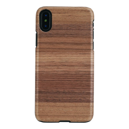 iPhone X/XS cover made of natural wood, MAN&amp;WOOD strato black