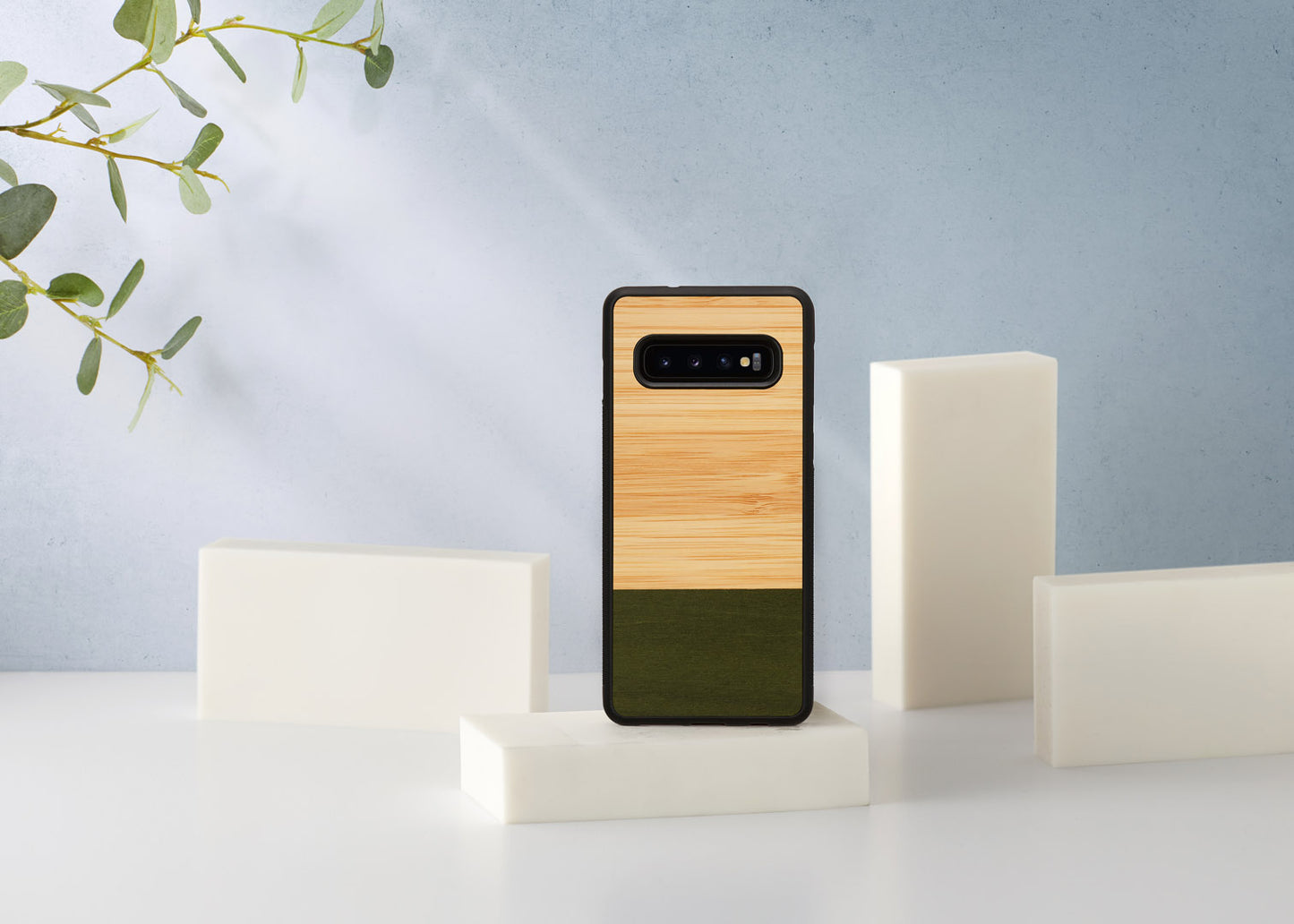 Smartphone case made of natural wood Samsung Galaxy S10 - Man&amp;Wood