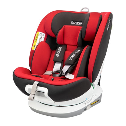 Child seat with 360° rotation, Sparco SK3000 Red