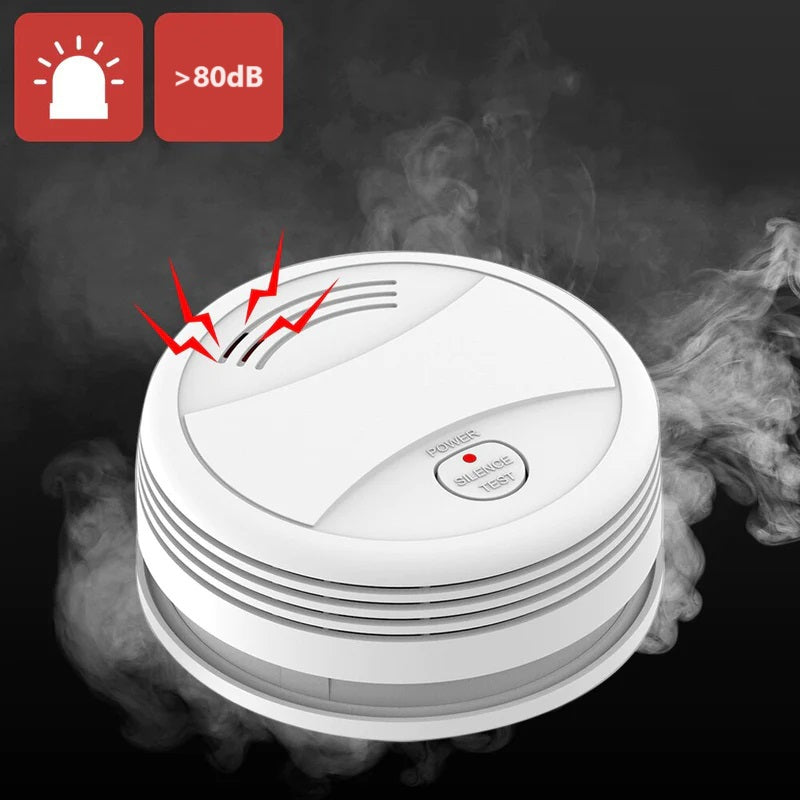 WiFi Smoke Detector with Powerful Siren, Spring Smart