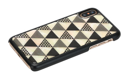 Smartphone case pyramid black iKins iPhone XS/S