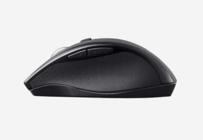 Bezvadu biroja pele ar lāzera tehnoloģiju, 7 pogas - Logitech M705 (melna)