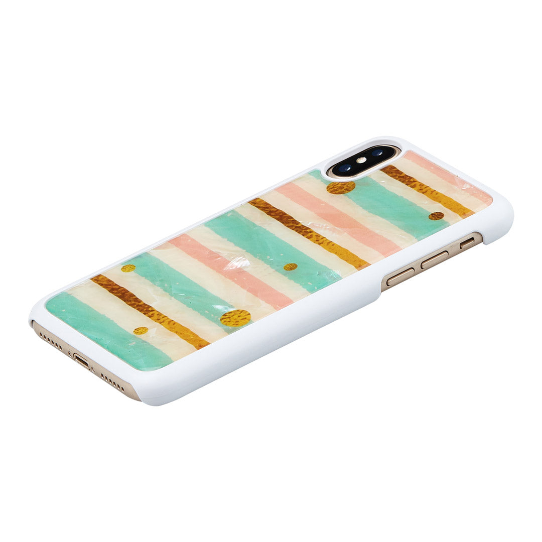 Smartphone cover iPhone XS/S, mother of pearl, iKins