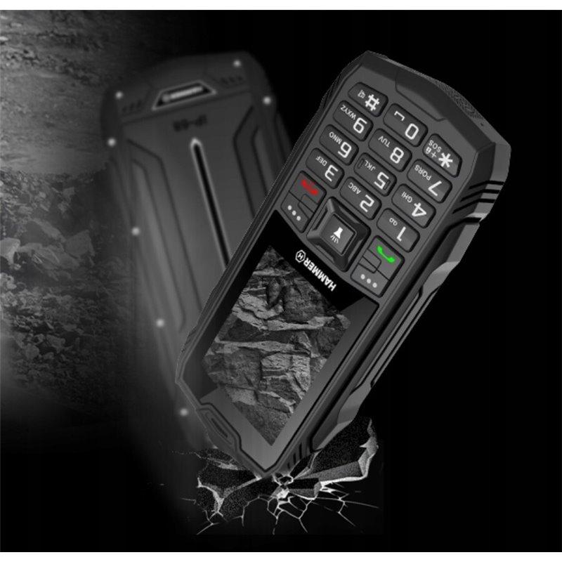 Mobile phone with DualSIM function, MyPhone Hammer Rock Dual Black