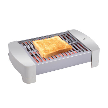 Horizontal mini toaster with stainless edges - Jata JETT0201