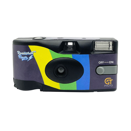 Disposable Flash Camera with 27 Exposures - GT Photo Realishot