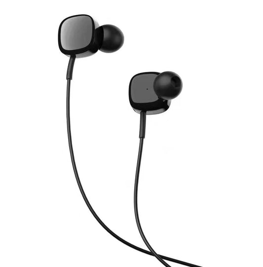 Wired In-Ear Headphones with Ergonomic Design and Clear Sound - Tellur Basic Sigma, Black