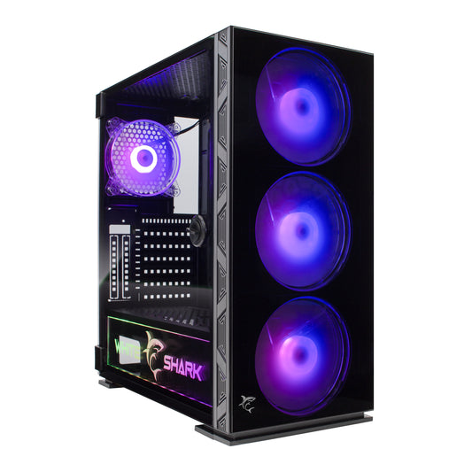 ATX Mid Tower Datora Korpuss ar RGB - White Shark GCC-2301