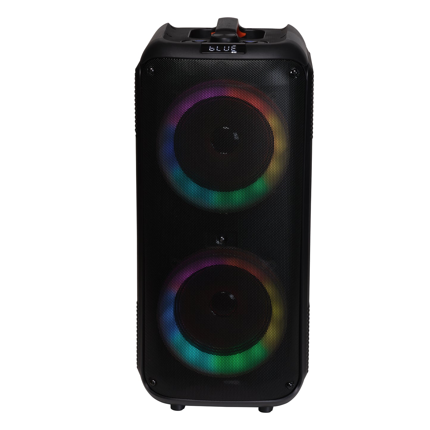 Bluetooth Party Speaker with LED Lights, USB/microSD, Mic In, TWS - Denver BPS-354