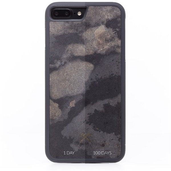 Woodcessories Stone Collection EcoCase iPhone 7/8+ granite gray sto006 