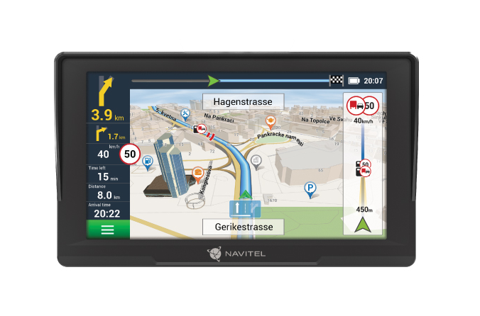 Navigation device Navitel E777 Truck with 47 pre-installed maps