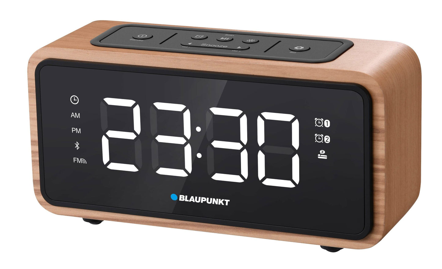 FM radio with Bluetooth and double alarm Blaupunkt CR65BT