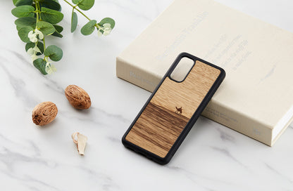 Galaxy S20 wood and polycarbonate case - MAN&amp;WOOD