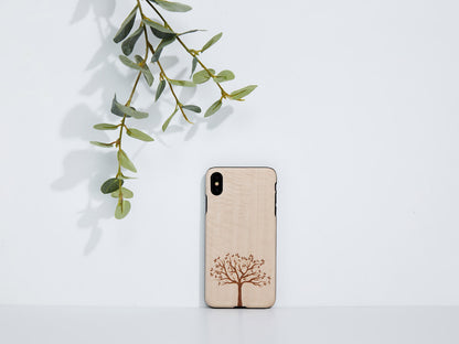 Viedtālruņa vāciņš iPhone XS Max no dabīga koka - MAN&WOOD