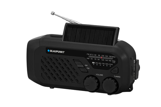 Emergency radio with LED flashlight and SOS - Blaupunkt ER10