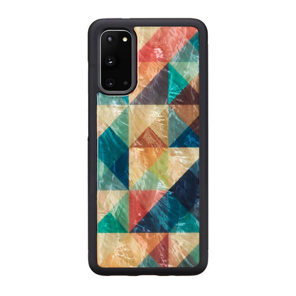 Samsung Galaxy S20 Black Mosaic iKins Cover