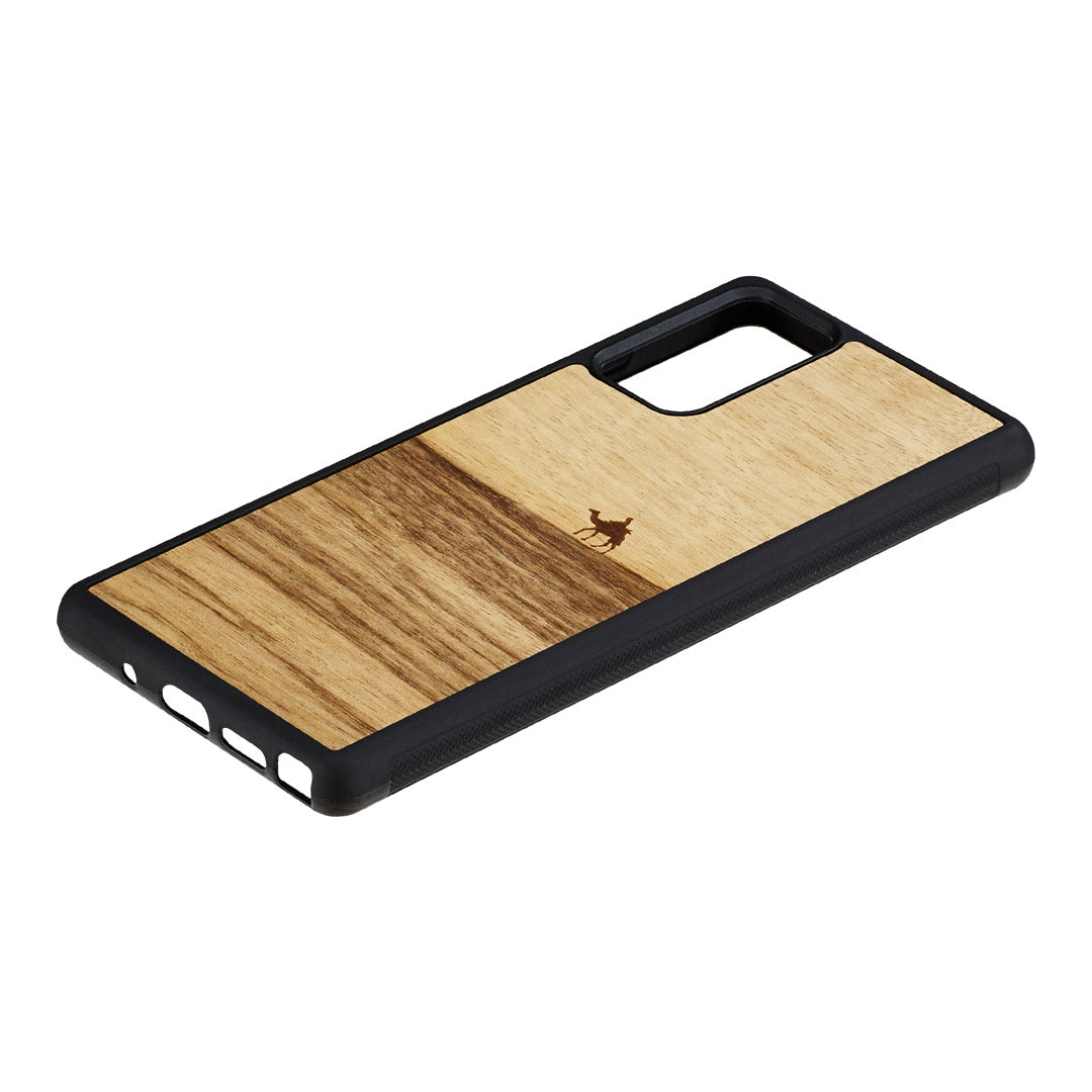 Samsung Galaxy Note20 natural wood and polycarbonate case MAN&amp;WOOD