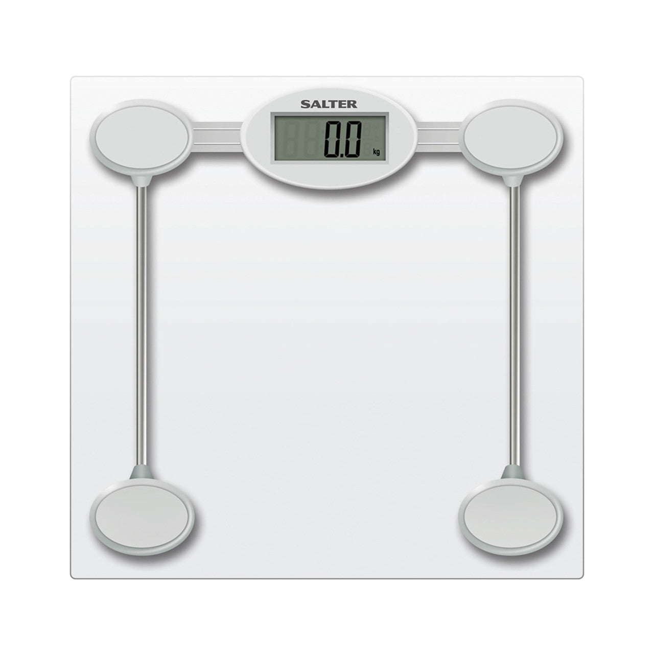 Digital bathroom scale with glass platform, Salter 9018S