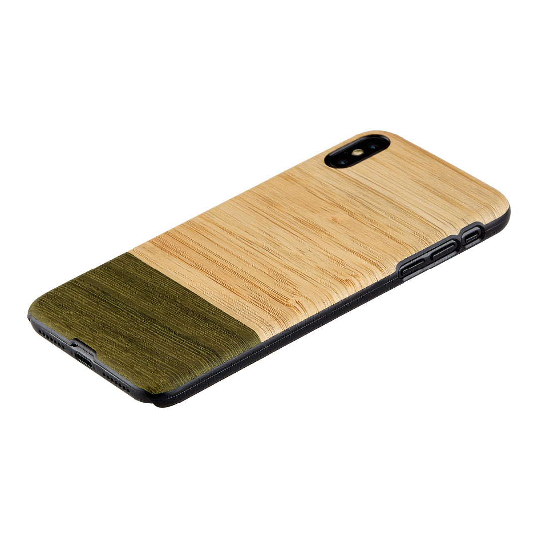 Vāciņš iPhone X/XS no dabīga koka - MAN&WOOD