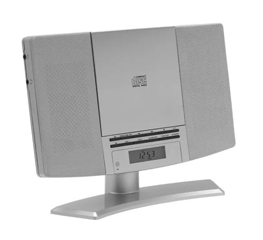 Wall mounted music system with CD/FM radio Denver MC-5220 Silver MK2