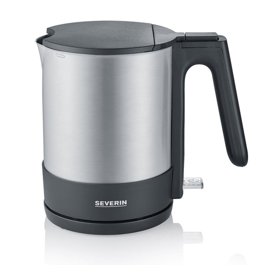 Kettle 1.7l matte stainless steel with removable lime filter, Severin WK 3409