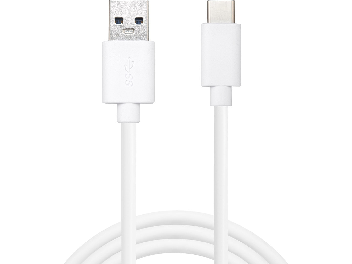 USB C to USB A cable, 1 m, white - Sandberg 336-15