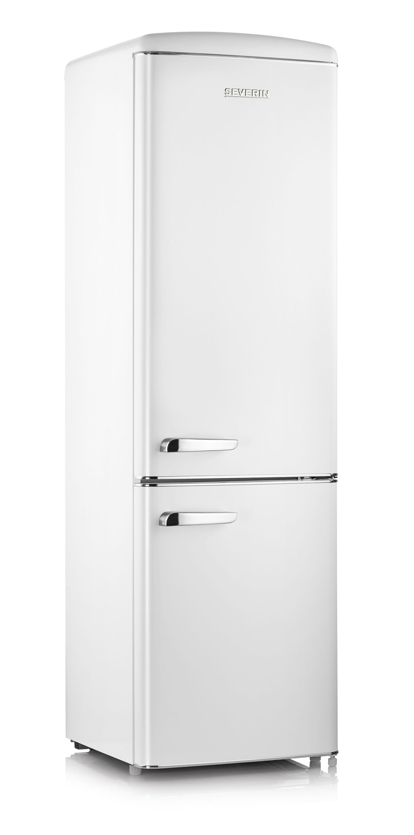 Freestanding Refrigerator with Freezer, White, 244L - Severin RKG 8925