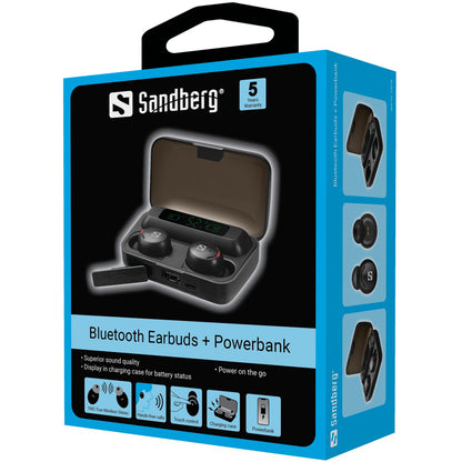 Sandberg 126-38 Bluetooth Earbuds + Powerbank